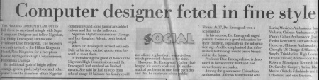 philip-emeagwali-computer-designer-feted-in-fine-style-sunday-gleaner-kigston-jamaica-april-1-2001