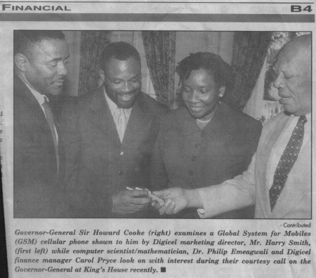 philip-emeagwali-governor-general-sir-howard-cooker-gleaner-kingston-jamaica-march-29-2001