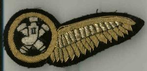 Biafran Gunner Wing Cloth Patch