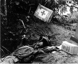 Dead Nigerian soldiers in Biafra