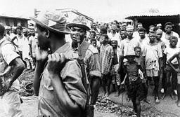 Nigerian soldiers in Biafra