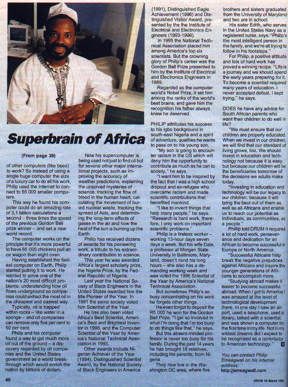 Superbrain of Africa