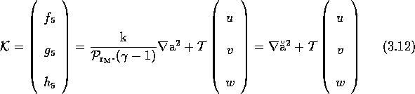 definition of navier-stokes equations term K