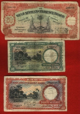 British West Africa Bank Note